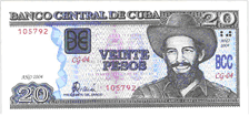 20 PESOS CUBANOS