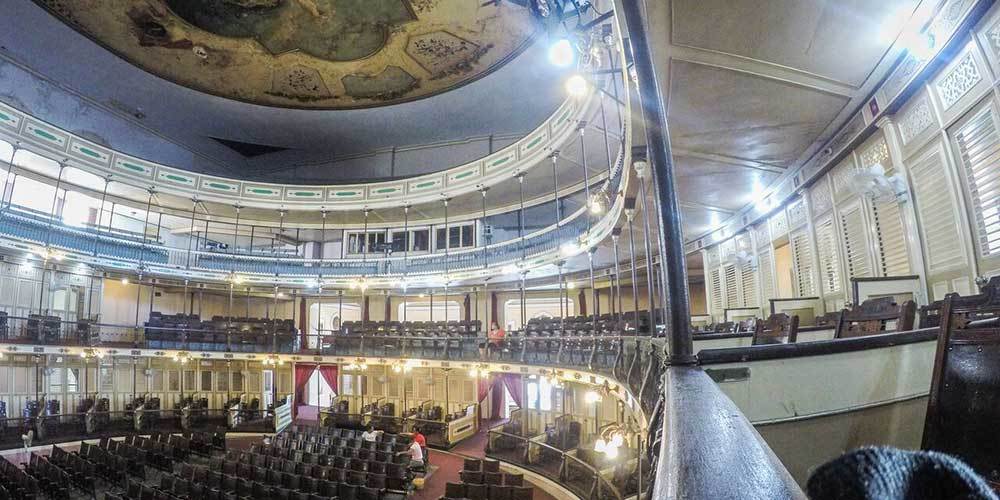 Interior del teatro Tomas Terry